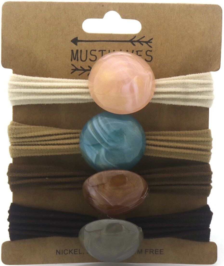 X-B6.1 H925-002 Elastici per capelli 4 pezzi