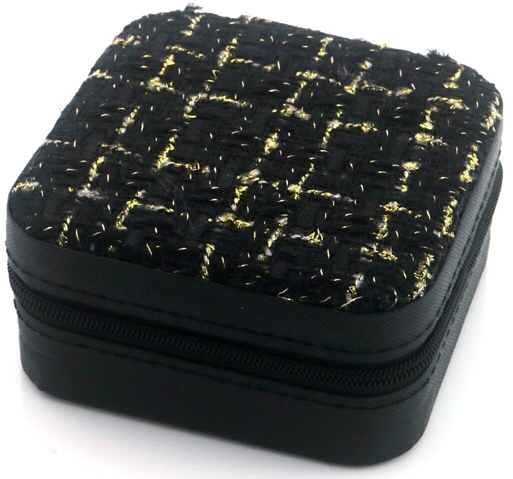 K-B4.1 PK954-001-5 Custodia da viaggio in PU per gioielli 10x10x5cm