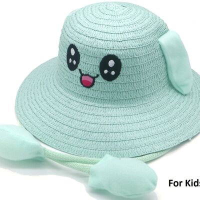 K-F2.2 HAT901-008-5 Gorro de verano con orejas móviles - Para niños