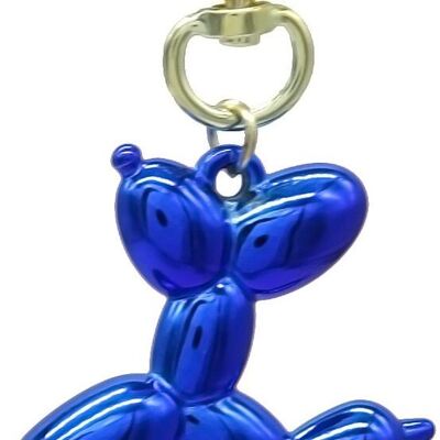 E-D12.2 KY2403-018-25 Llavero Perro 5cm Azul