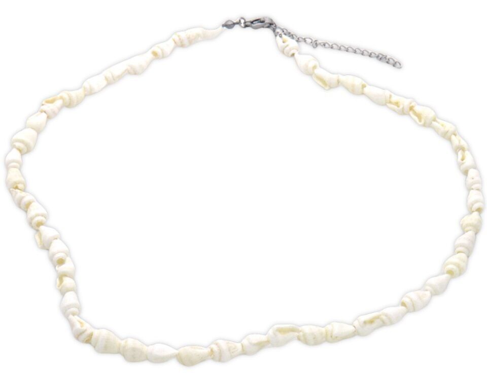 C-E1.2 N938-001-1 Collana di conchiglie 40-45 cm