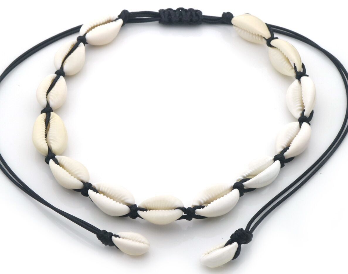 D-C14.1 N938-003A-2 Collana Conchiglie Regolabile