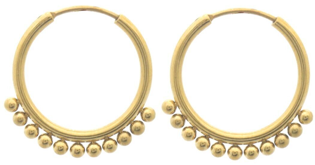 H-A20.4 E074-036G S. Orecchini in acciaio 2.2 cm