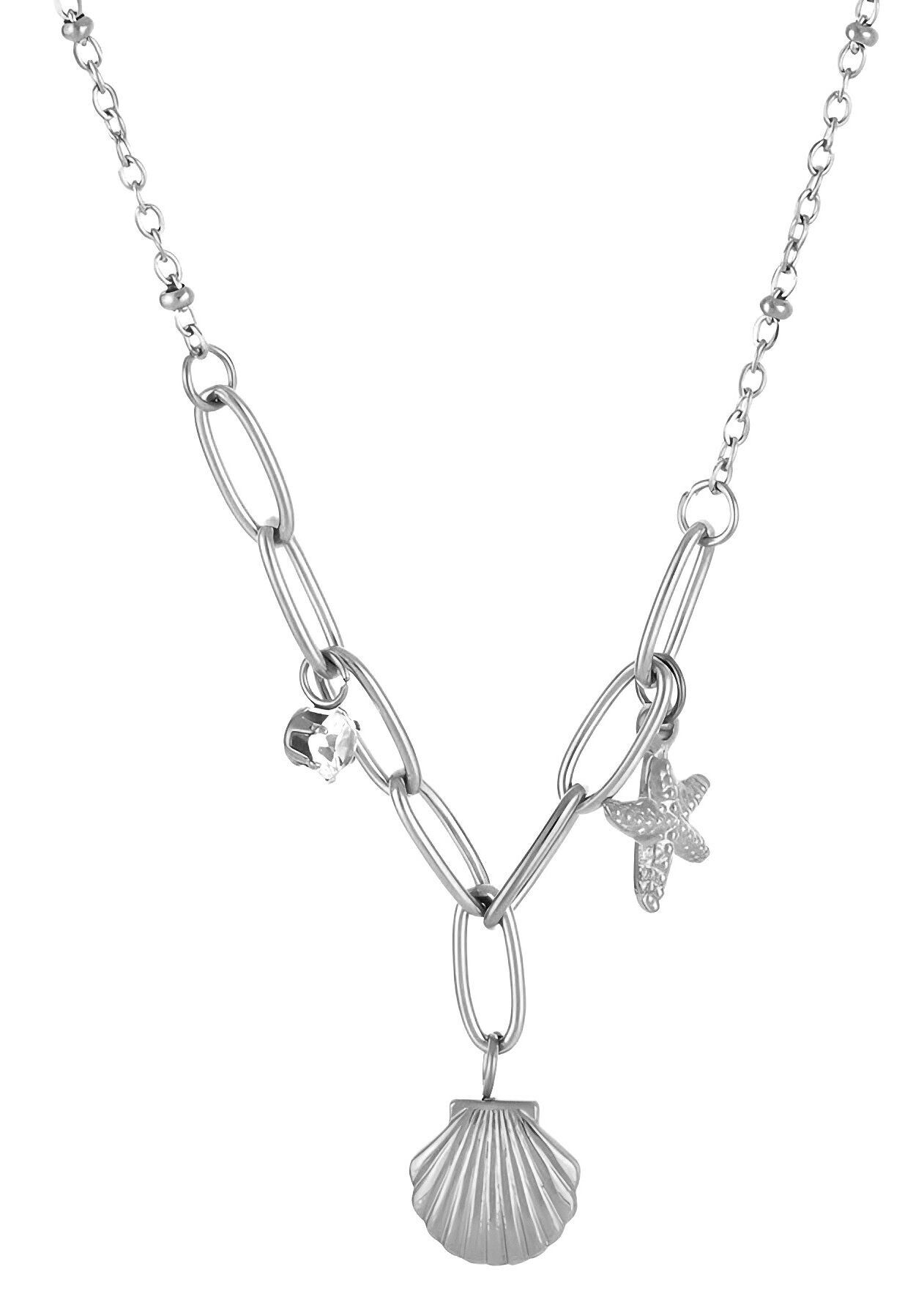 I-A20.1 N074-021S S.Ciondoli per collana in acciaio 40-45 cm