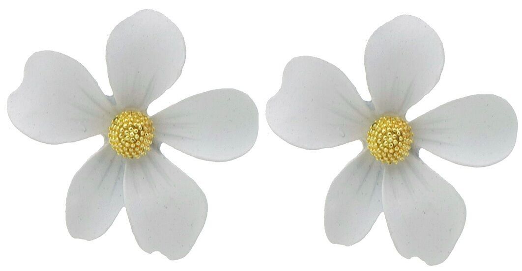 G-B9.2 E002-008-3 Ohrringe Blume 3cm