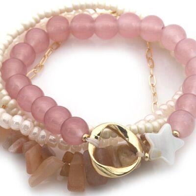 F-F8.2 B2529-034 Bracelet Set Glassbeads