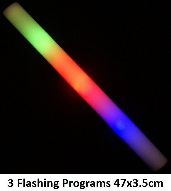 Z-E2.3 bastoncini di schiuma LED - Multicolore 47x3.5cm