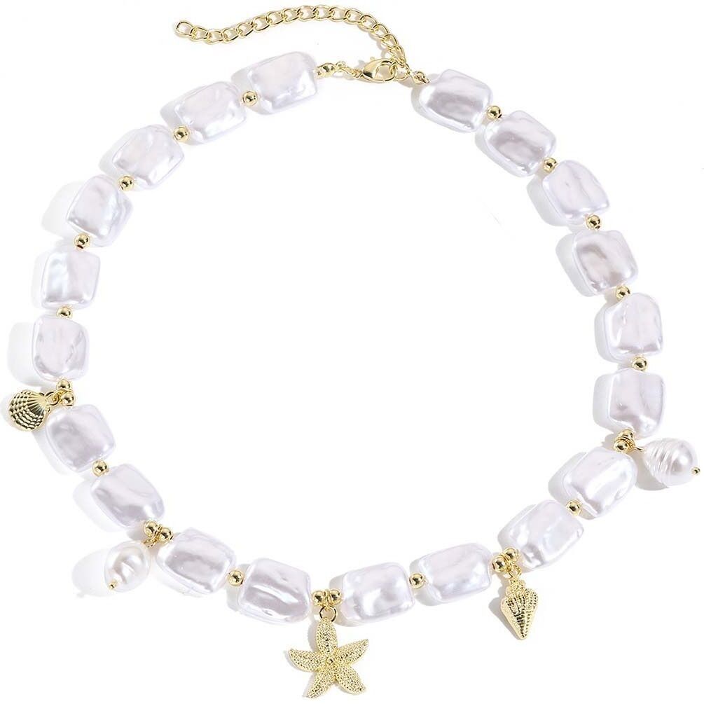 J-D2.1 N2540-039 Modekette Perlen - Charms