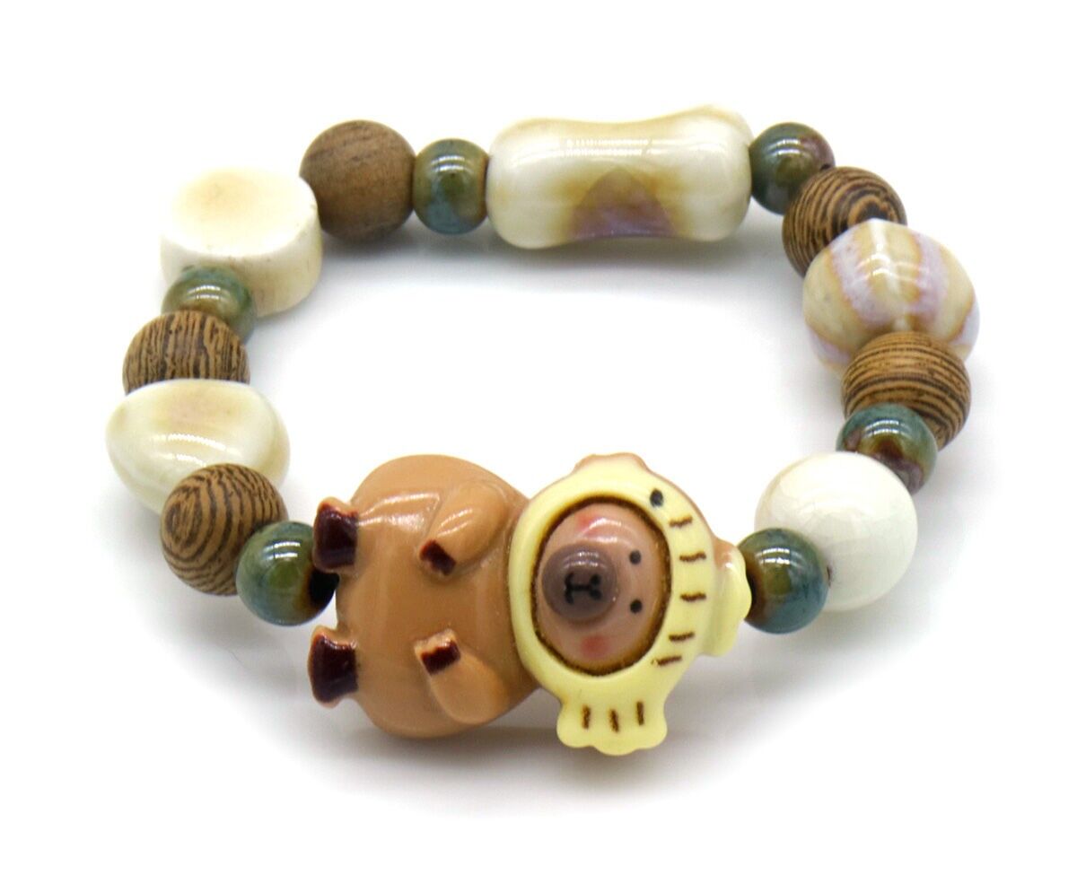 D-A11.2 B2552-002-4 Bracciale Capibara per bambini