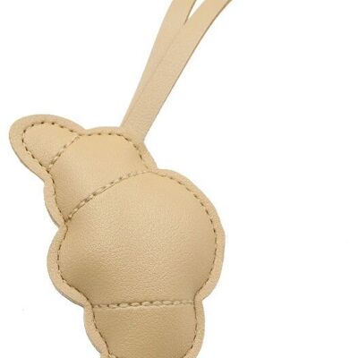 X-E6.2 KY2555-003-6 Keychain PU Croissant 9.5cm
