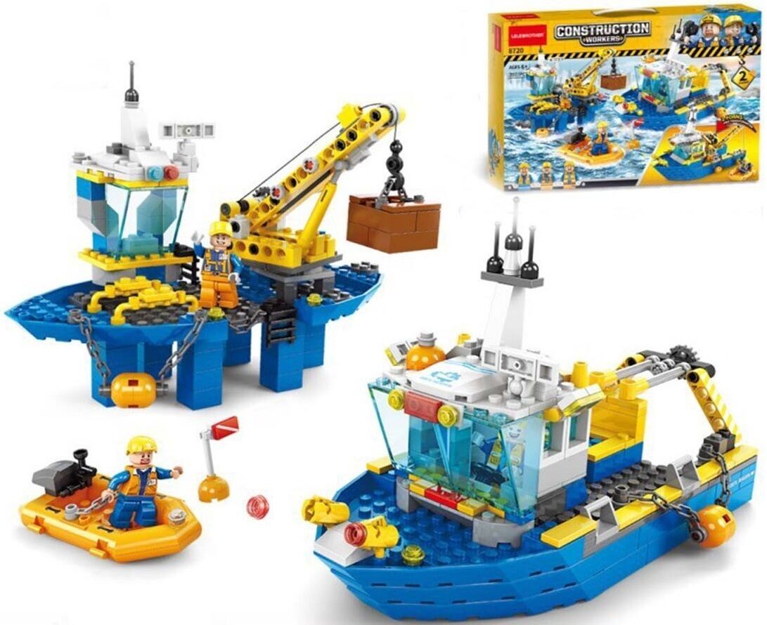 Z-F2.1 TOY8720 Building Block Set Construction Boat