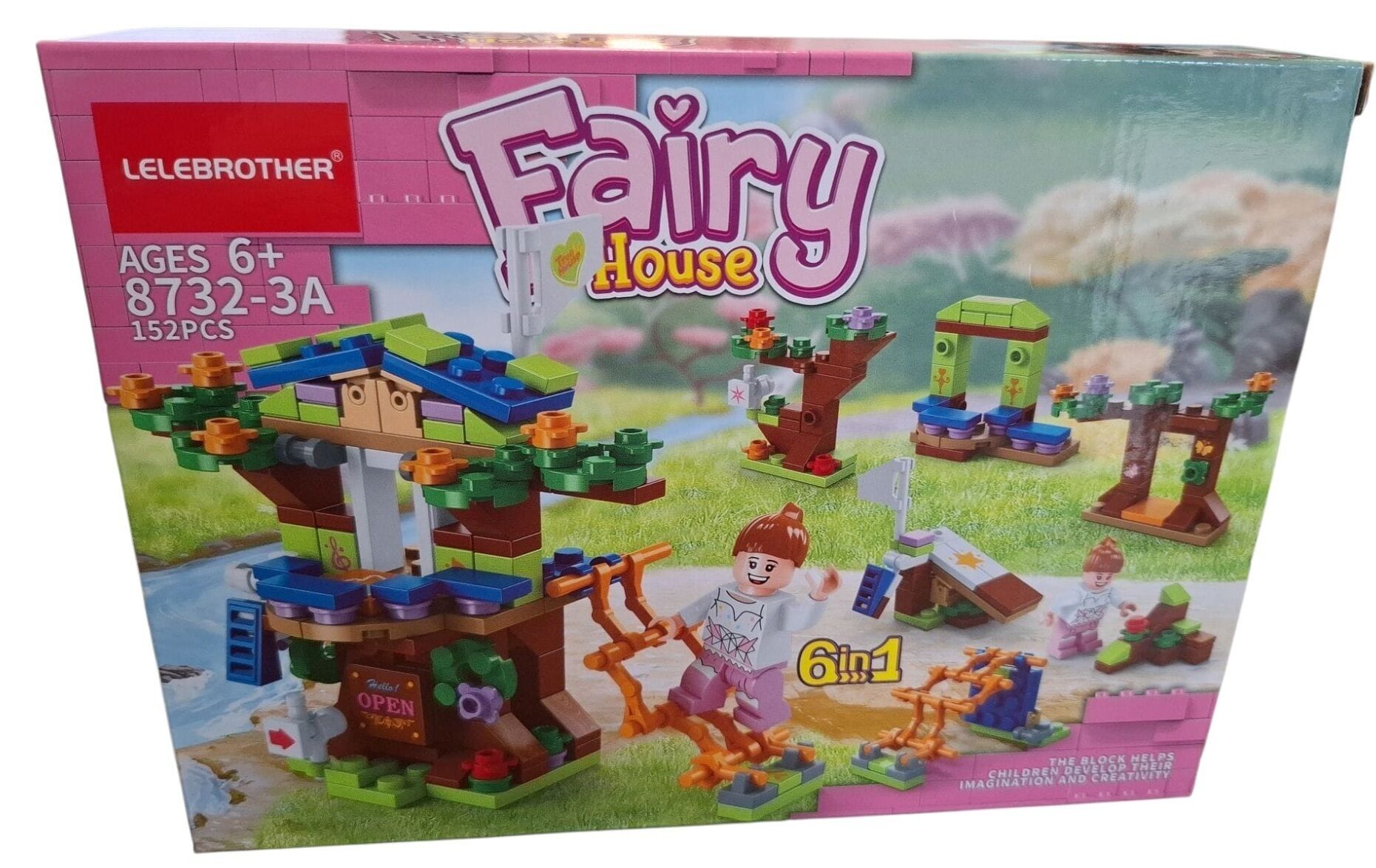 Z-F4.7 TOY8732-3A Bausteine Feenhaus