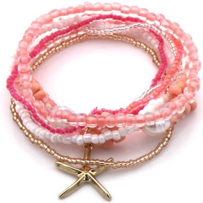 D-C9.2 B2529-018 Set Bracciale Stella Marina
