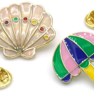 C-C6.3 PIN2557-043 Set of Pins Parasol - Shell
