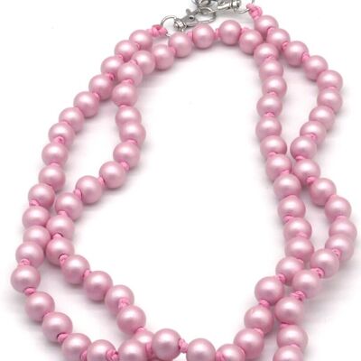 A-C25.1 KEY1026-003-2 Phone Cord Long 110cm Pink