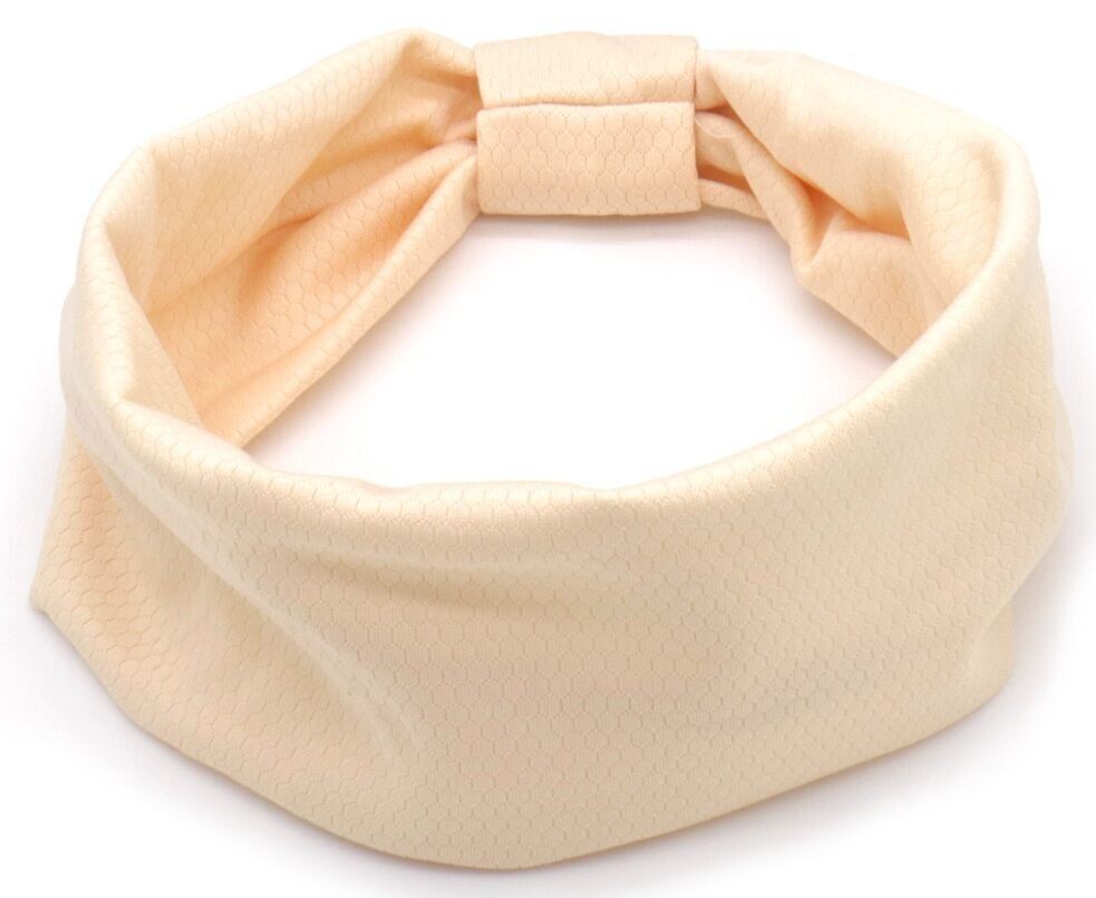 S-A7.5 H1037-001-2 Fascia per capelli alla moda beige