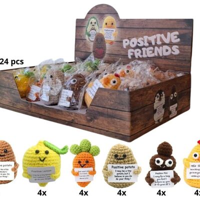 Q-B2.2 Positive Friends in Display - 24pcs