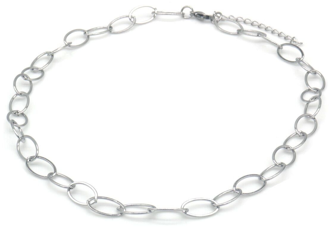 E-C21.2 B1033-002S S.Stahlhalskette 40-45cm