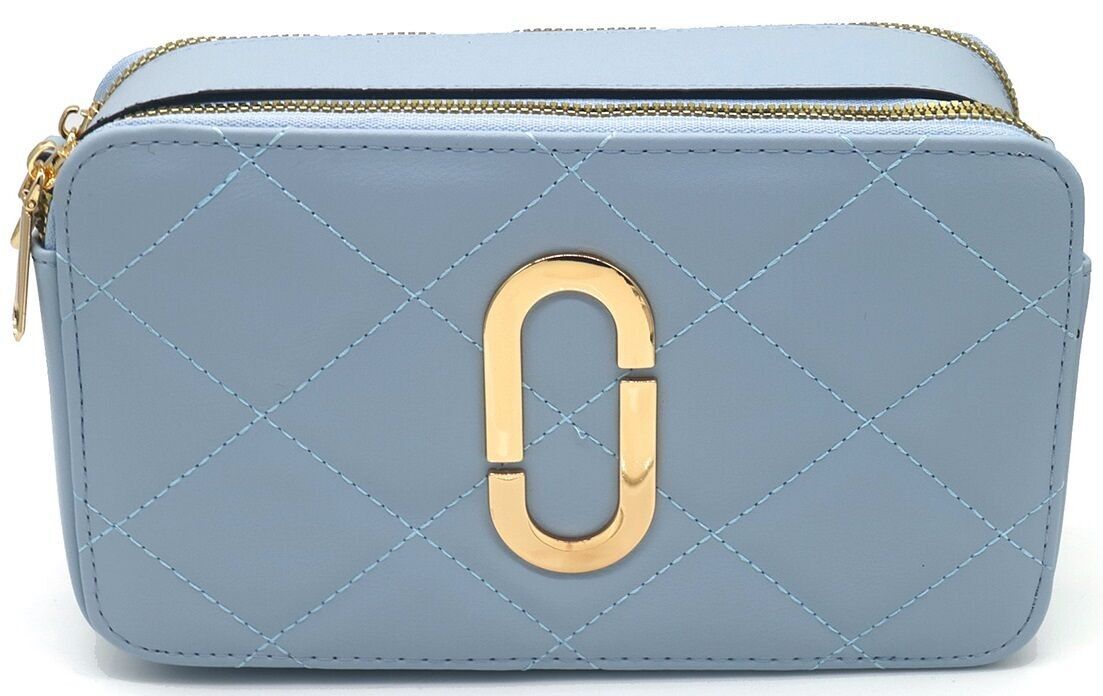 T-E7.2 BAG908-001-2 PU-Umhängetasche 22x12.5x8cm Blau