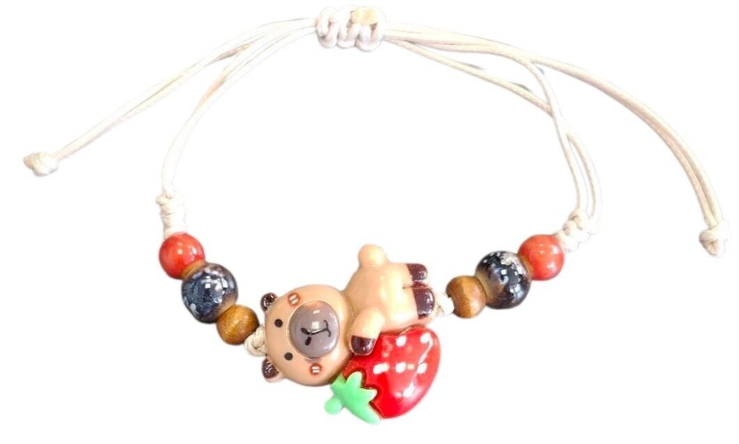 B-C21.3 B2552-001-1 Armband Capybara für Kinder