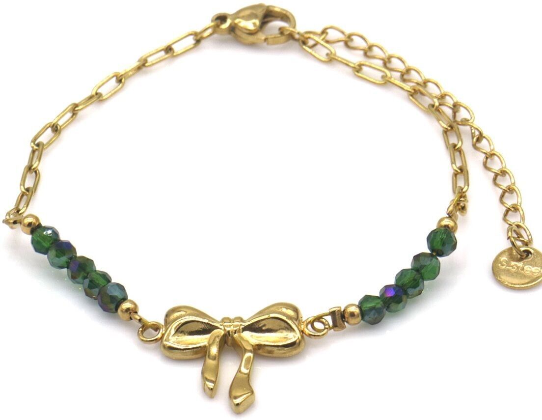 B-D9.1 B1036-008G S.Stahlarmband Schleife 16-21cm