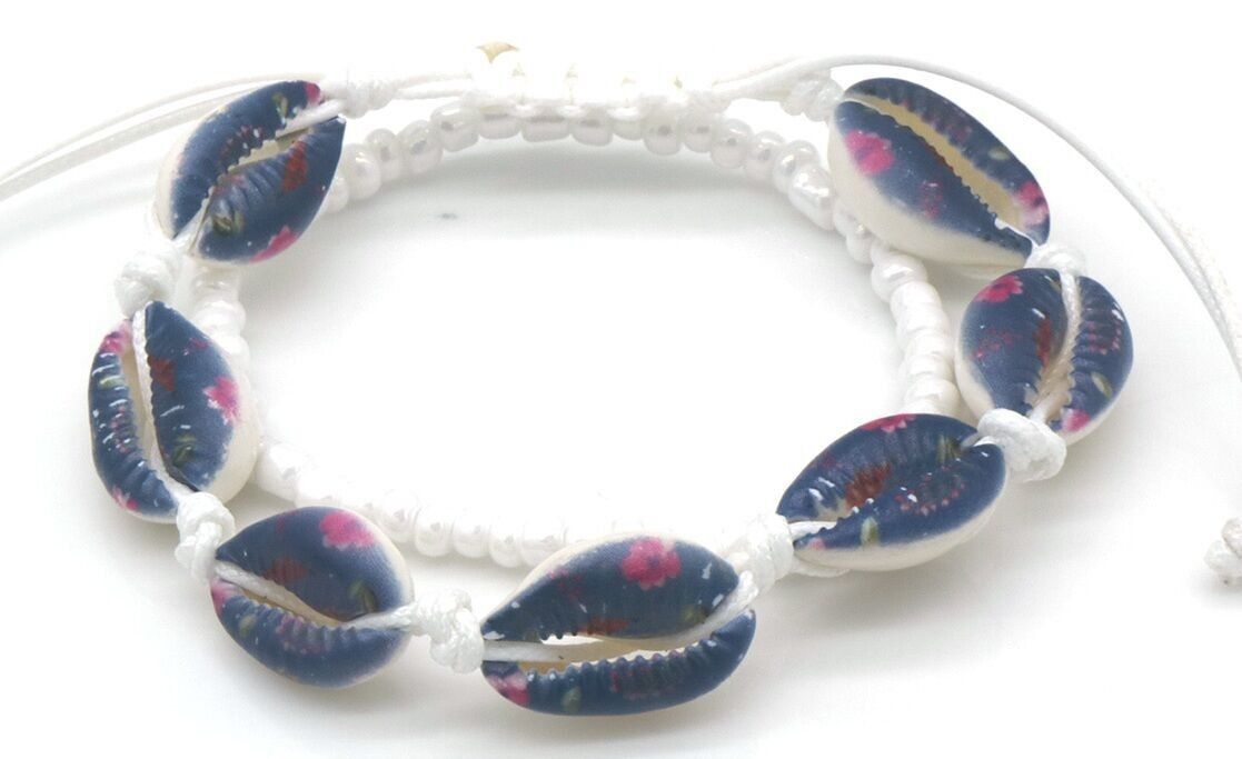 B-F9.1 B2540-016-1 Mehrlagiges Armband Muscheln