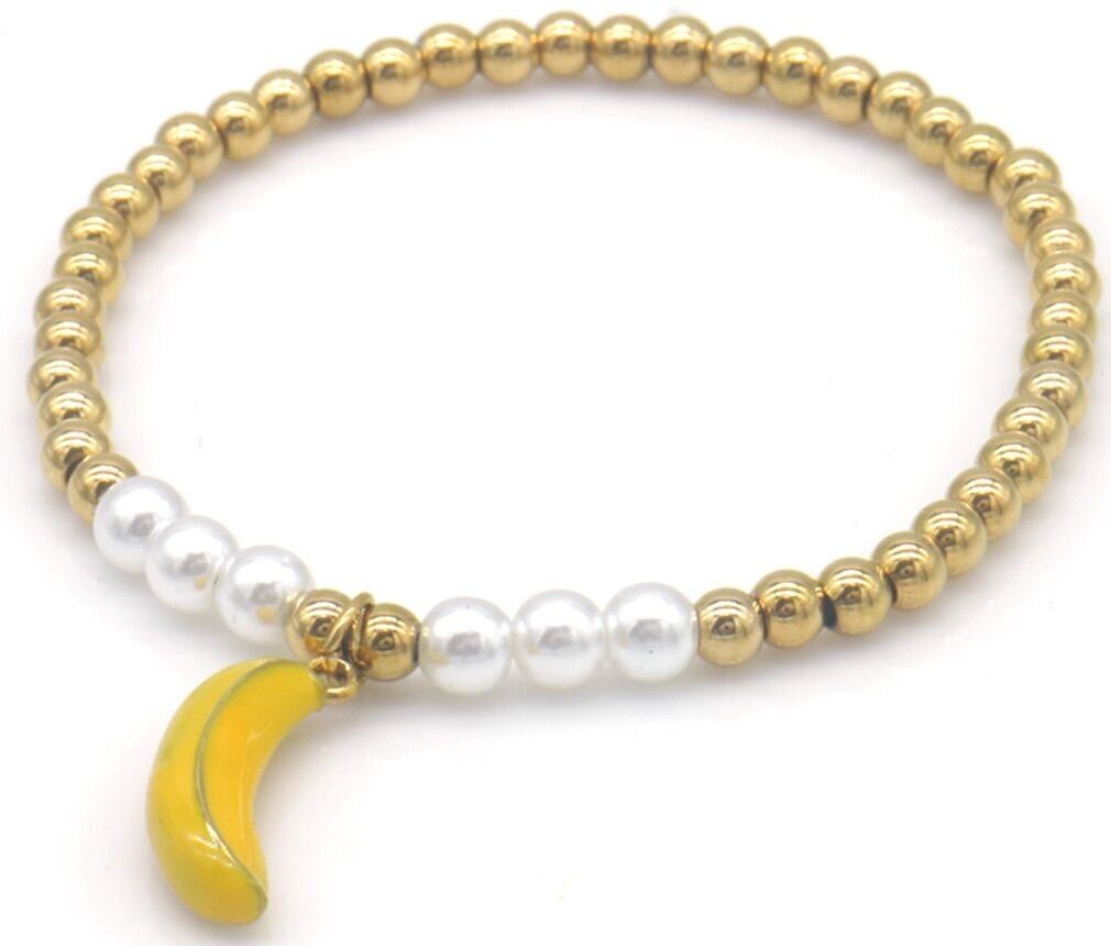 B-C18.5 B2503-055G-3 S.Stahlarmband Banane