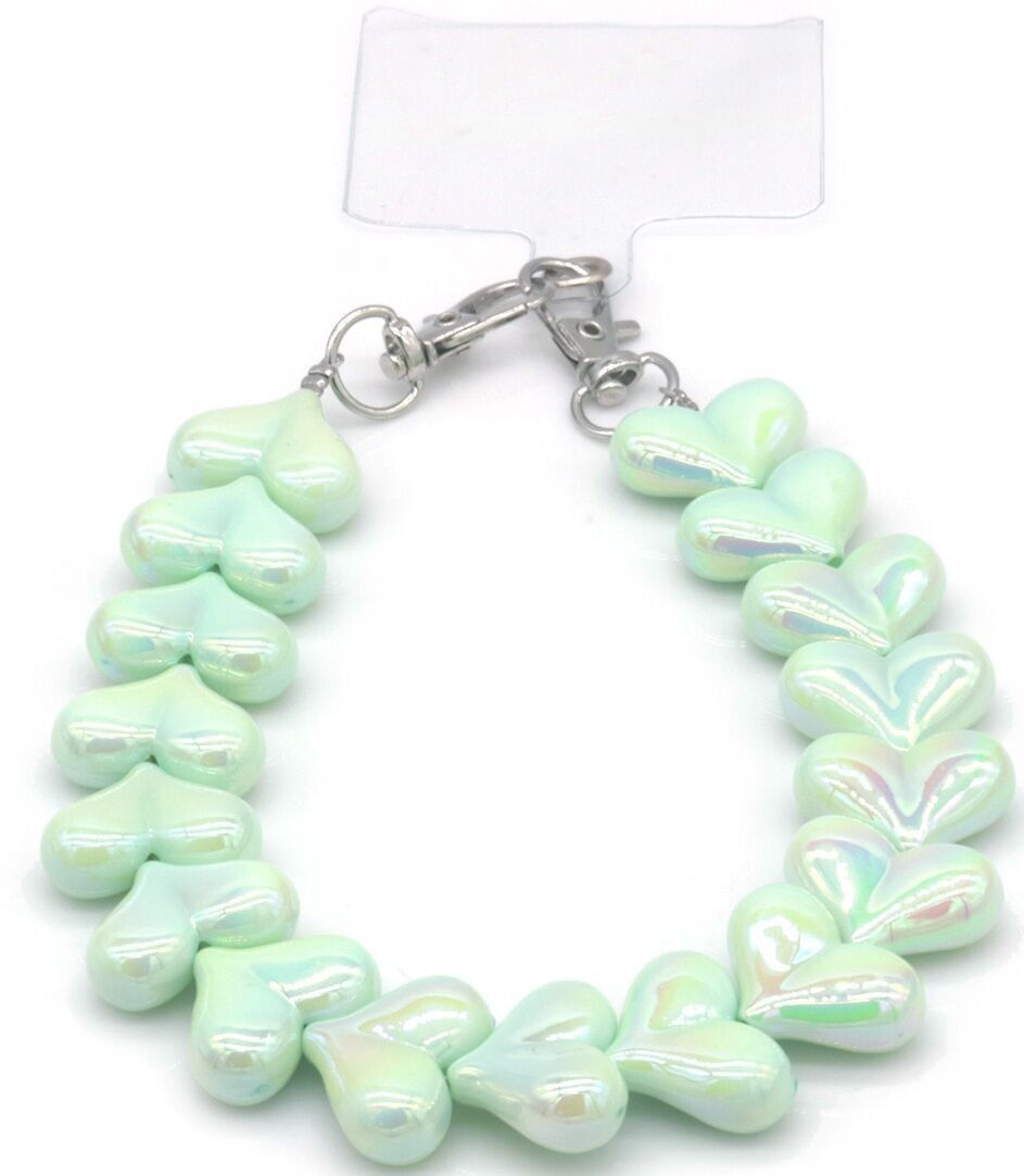 C-C25.1 KEY1026-001-3 Telefonkabel Herzen Grün