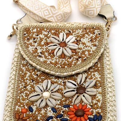 X-M9.2 BAG912-002-3 Shoulder Bag Beads 20x15cm