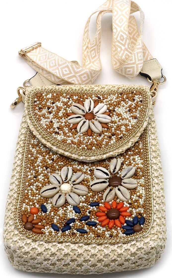 X-M9.2 BAG912-002-3 Umhängetasche Perlen 20x15cm