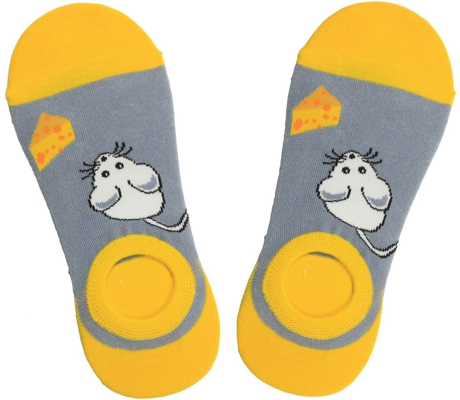 S-C5.4 SOCKS2525-013 Söckchen Gr. 38-45 Maus