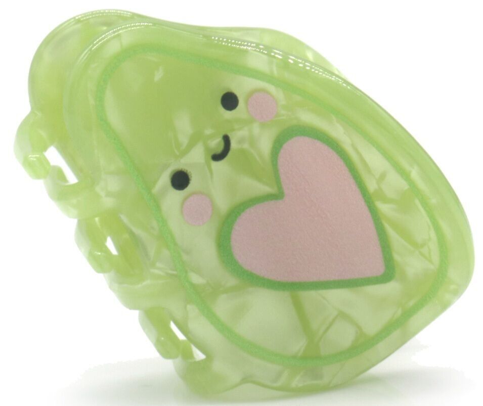 I-E10.1 H1038-013 Trendy Haarklammer Avocado 4.5cm