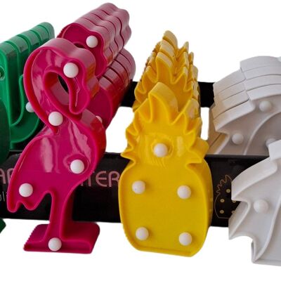 Z-F2.2 LED Party Lights Cactus - Flamingo - Pineapple - Unicorn - 24pcs