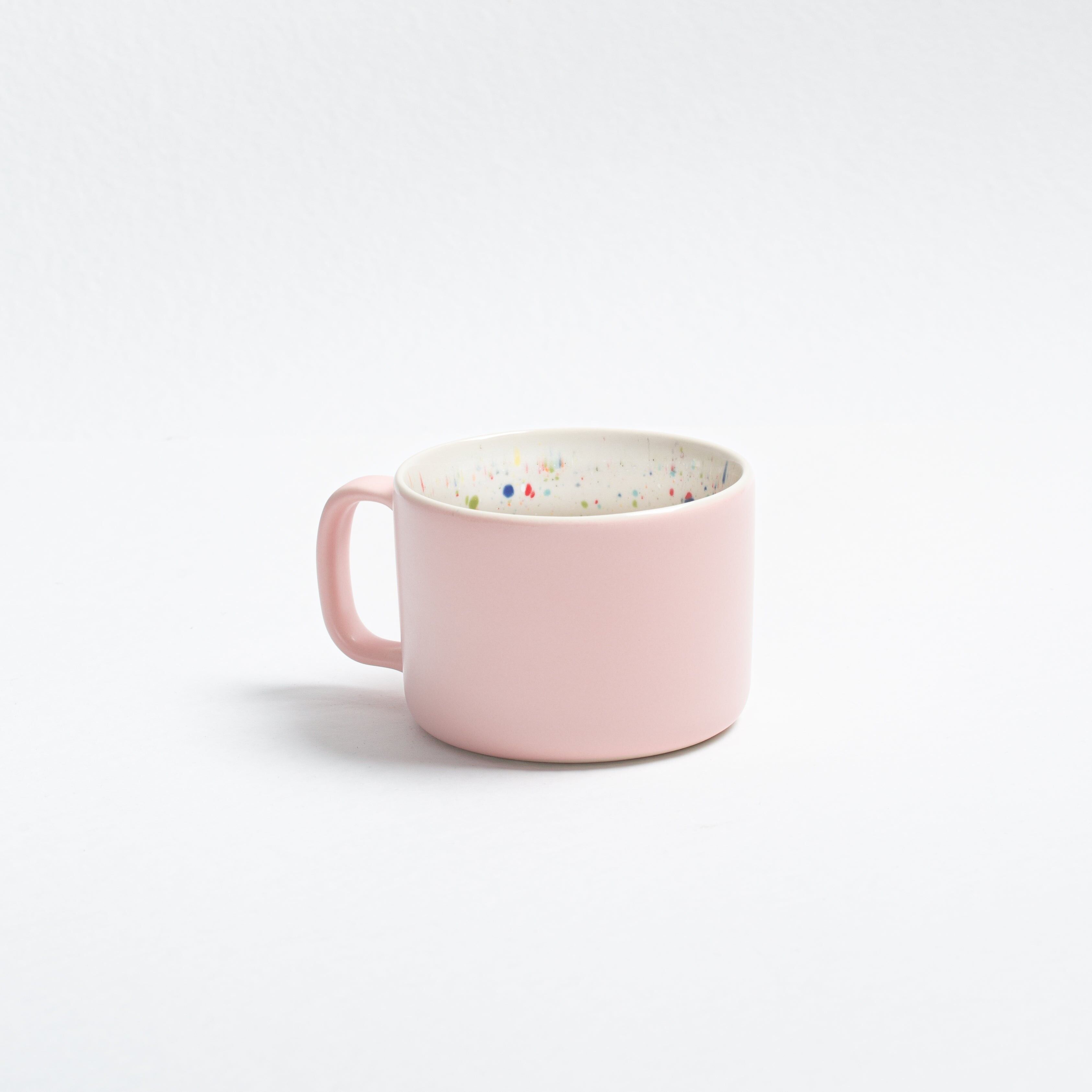 Breeze Party In Stoneware Mug 450ml Pink