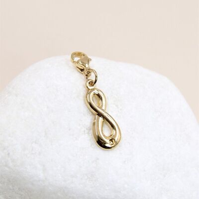 Stainless Steel Infinity Pendant - Eternal Elegance