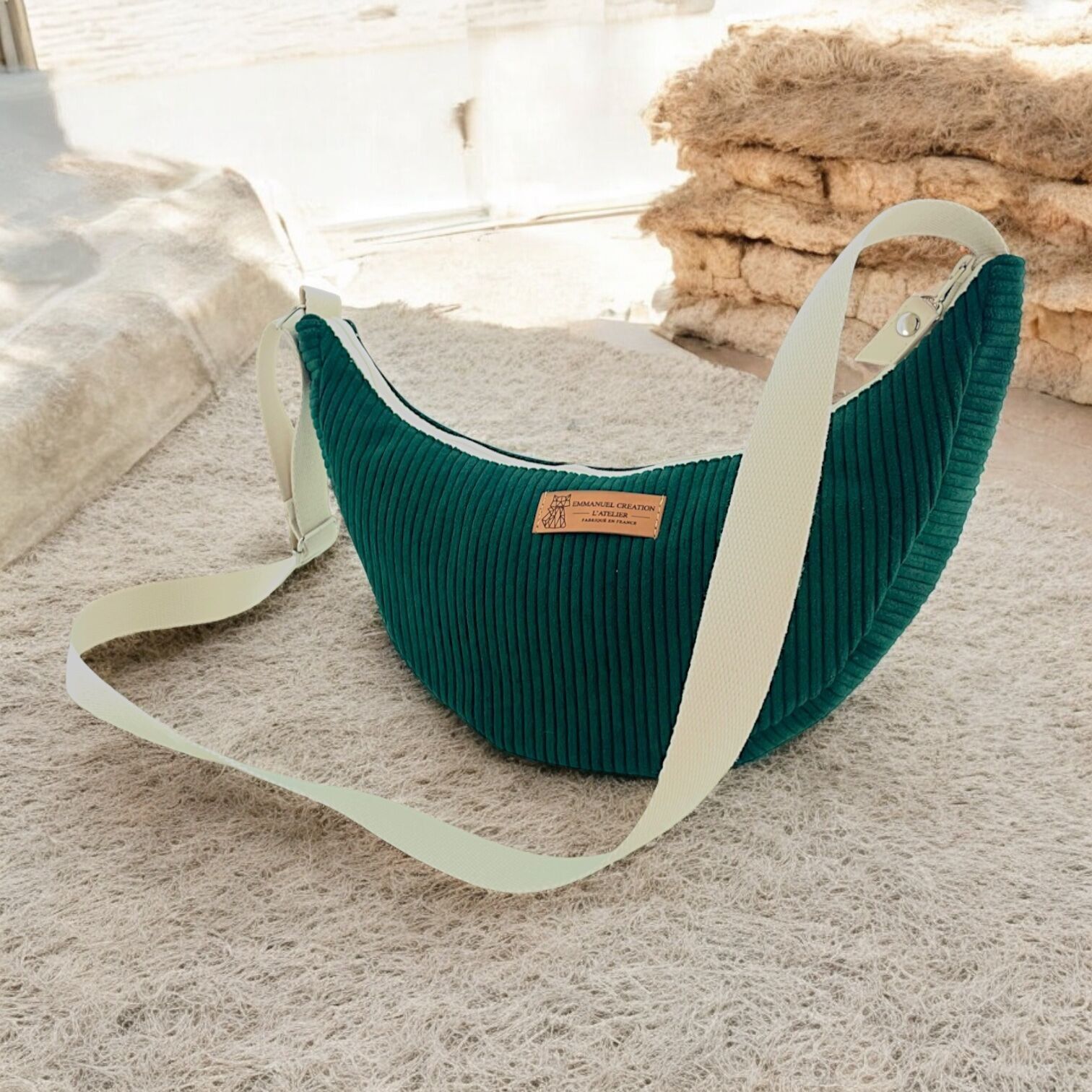 Bolso Léo S, abeto "pana"