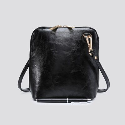 Faux Leather Mini Crossbody Bag # 2158NEW