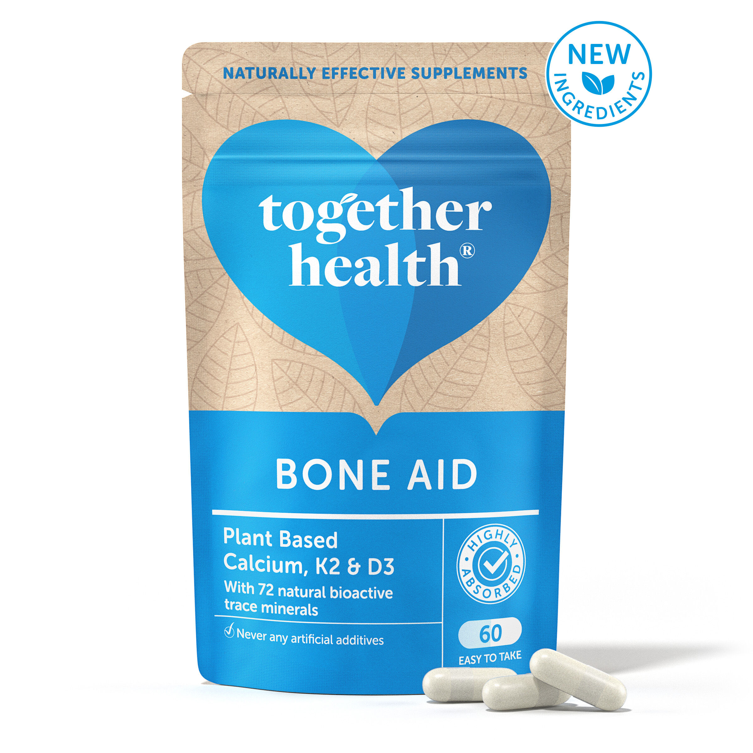 Bone Aid – Bone Vitamins – 60 Capsules