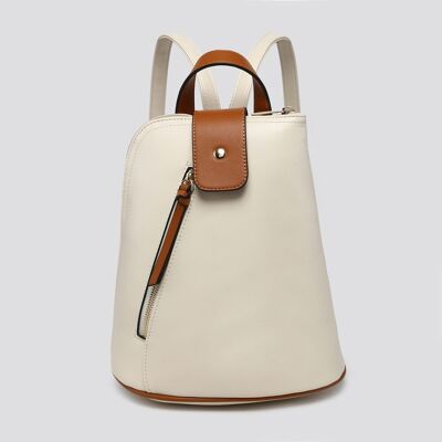 3449 Faux Leather Backpack # 3449