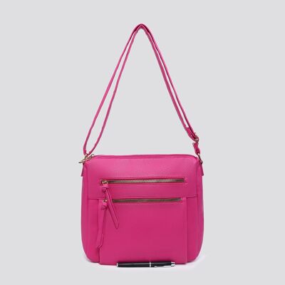 Vegan Leather Crossbody Bag #3417