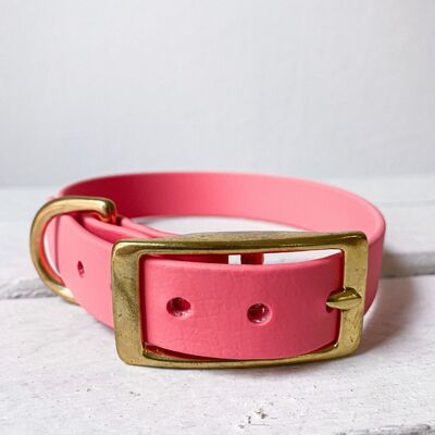 Coral collar biothane - xxs