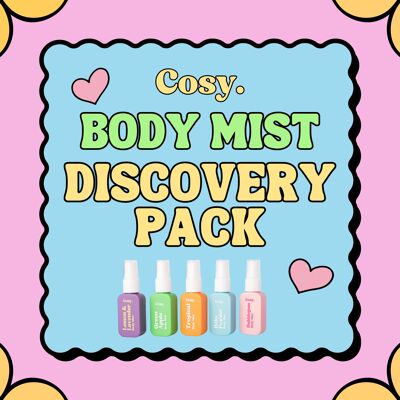 Pack Découverte - 100 Brumes Corporelles 30 ml