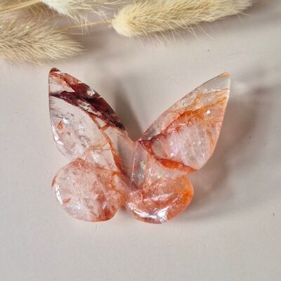Gemstone Butterfly 6x5 cm – Fire Quartz