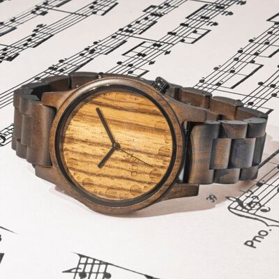 Porthos made from black sandalwood and zebrano
