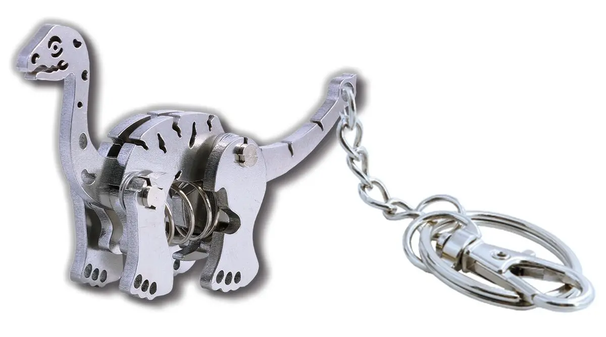 Buy wholesale Brachiosaurus keychain - metal