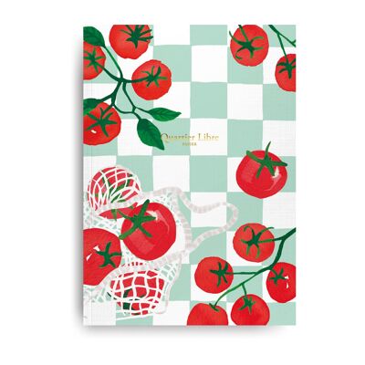 Free Quarter Tomato Notebook