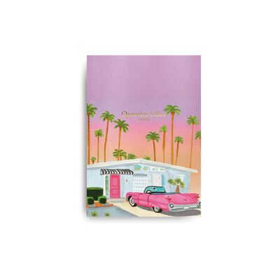 Little Palm Springs Free Quarter Notebook