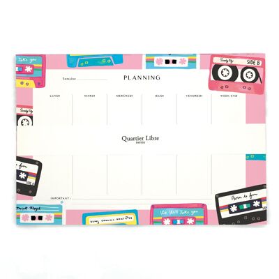 Planning Mix Tape Quartier Libre