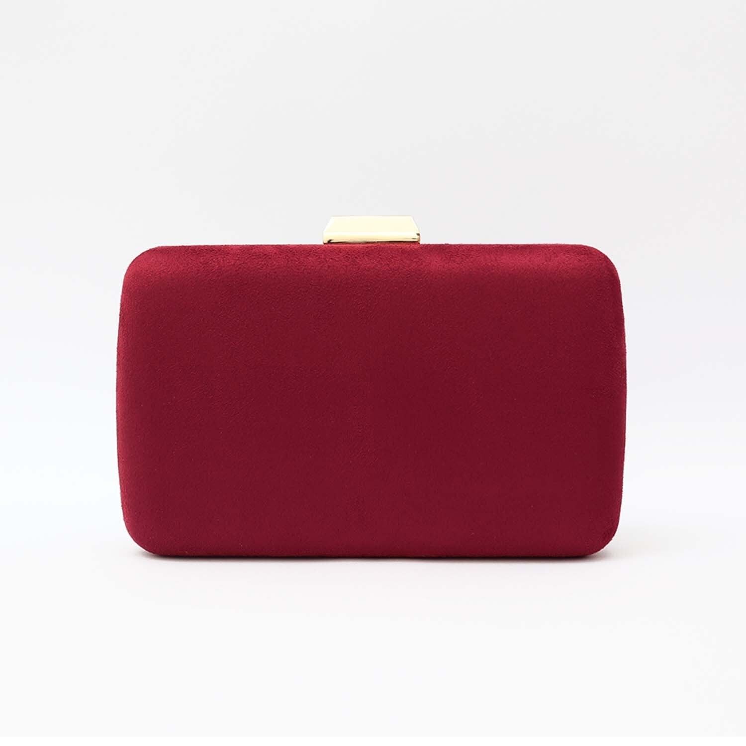 Portafoglio rotondo granato bordeaux