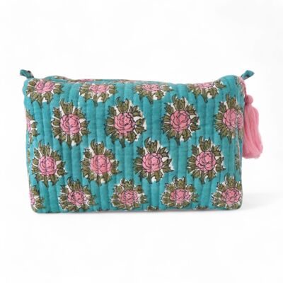 Printed cotton toiletry bag No. 67